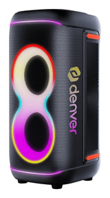 Altavoz De Fiesta Denver Bps-370 Bluetooth Con 100w De Potencia