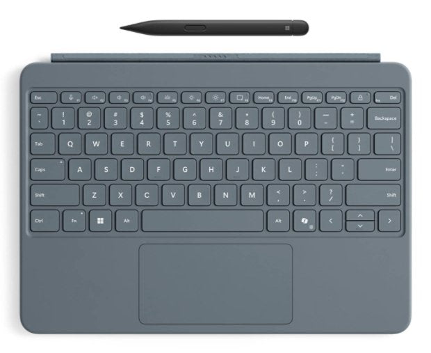 Microsoft Surface Pro 12-Zoll-Keyboard Mit Slim Pen (Azulverde, De-Layout) Ep2-33062