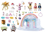 Playmobil 71348 Calendario De Adviento Princesa Mágica "Navidad Bajo El Arcoiris
