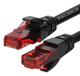 Wp Wpc-Pat-6u002bl Cable De Red Negro, Rojo 0,2 M Cat6 U/Utp (Utp)