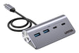 EAN 4894160058546 - UNITEK H1337AGY01 hub de interfaz USB 3.2 Gen 1 (3.1 Gen 1) Type-C 5000 Mbit/s Gris imagen 1