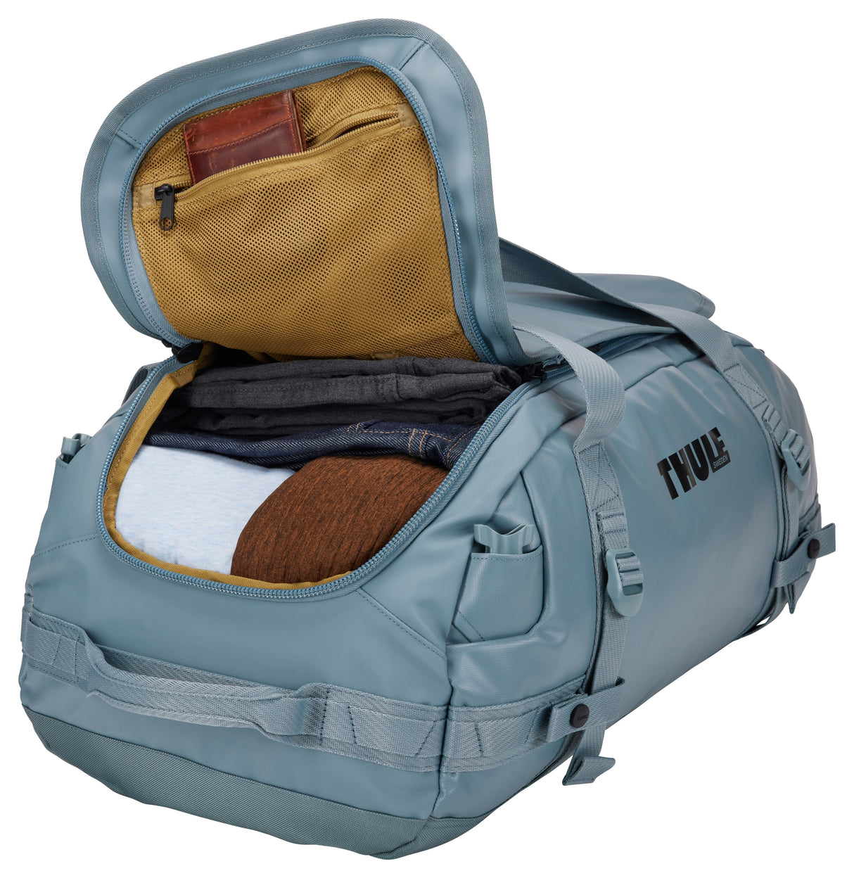 EAN 0085854255226 - Thule Chasm TDSD302 Pond Gray bolso de lona 40 L Poliéster Gris imagen 9