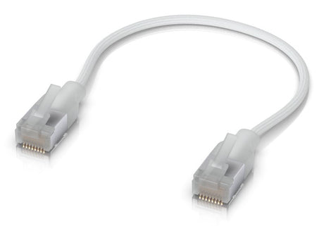 EAN 0810084697245 - Ubiquiti UACC-Cable-Patch-EL-C6A-0.15M-W cable de red Translúcido, Blanco 0,15 m Cat6a imagen 2