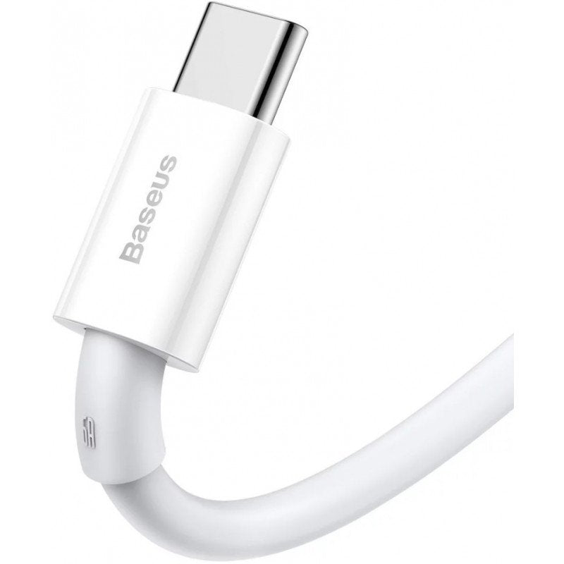Baseus Superior Series Fast Charging Data Cable Usb To Type-C 66w 2m White