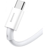 Baseus Superior Series Fast Charging Data Cable Usb To Type-C 66w 2m White