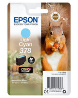 Cartucho Inkjet Original Cian Claro Claria Photo Epson 378 Para Xp1500 / Xp8500 - 360paginas (Ardilla)