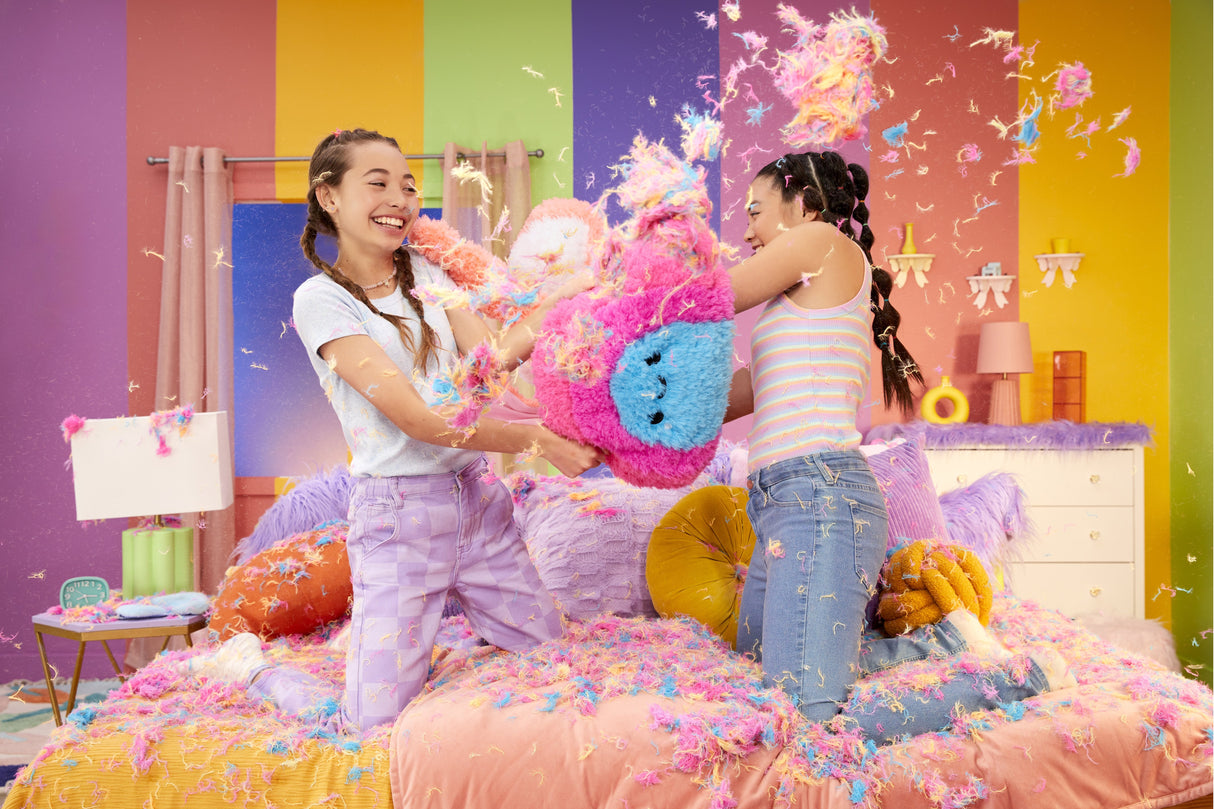 Poduszka Fluffie Stuffiez Pillow Fight, Tecza
