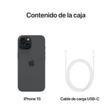 EAN 0195949036897 - Apple iPhone 15 15,5 cm (6.1") SIM doble iOS 17 5G USB Tipo C 256 GB Negro imagen 9
