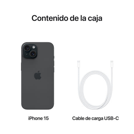 EAN 0195949035999 - Apple iPhone 15 15,5 cm (6.1") SIM doble iOS 17 5G USB Tipo C 128 GB Negro imagen 9