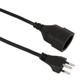 Value Verlngerungscable T12 T13, Schwarz, 10 M