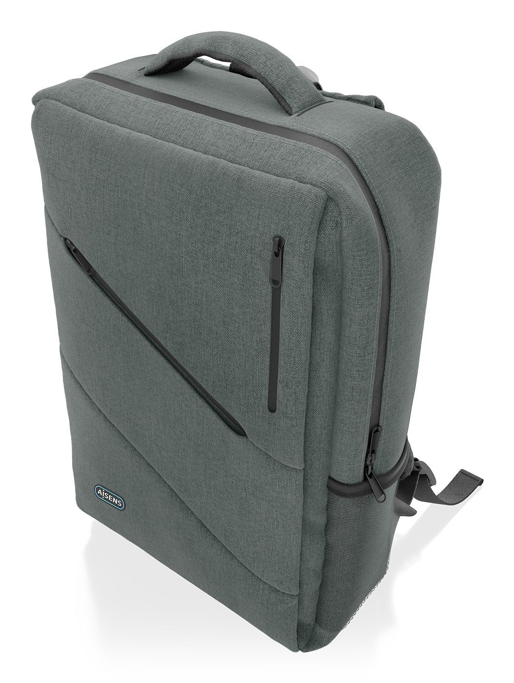 Aisens Mochila Urbana Y De Oficina Para Portatil 15,6, Gris