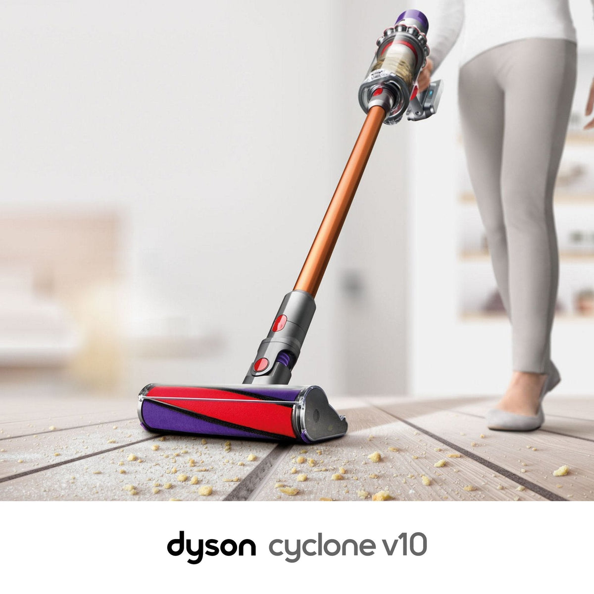 Dyson Cyclone Aspirapolverev10 Fluffy Cobre/Nichel