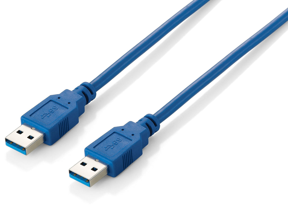 Cable Usb 3.0 (Am/Am) 1m Negro Doble Malla