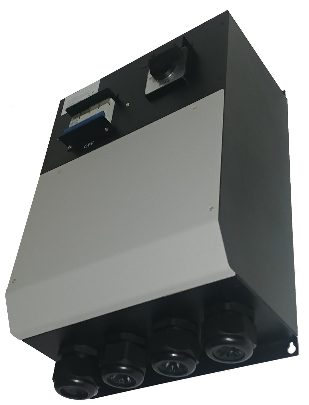 Bluewalker 10133007 Accesorio Para Ups, Interruptor Instalado En La Pared, Negro, Gris