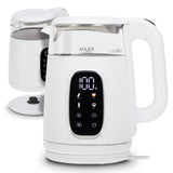 EAN 5905575907820 - Adler AD 1305WS tetera eléctrica 1,7 L 2200 W Transparente, Blanco, Plata imagen 17