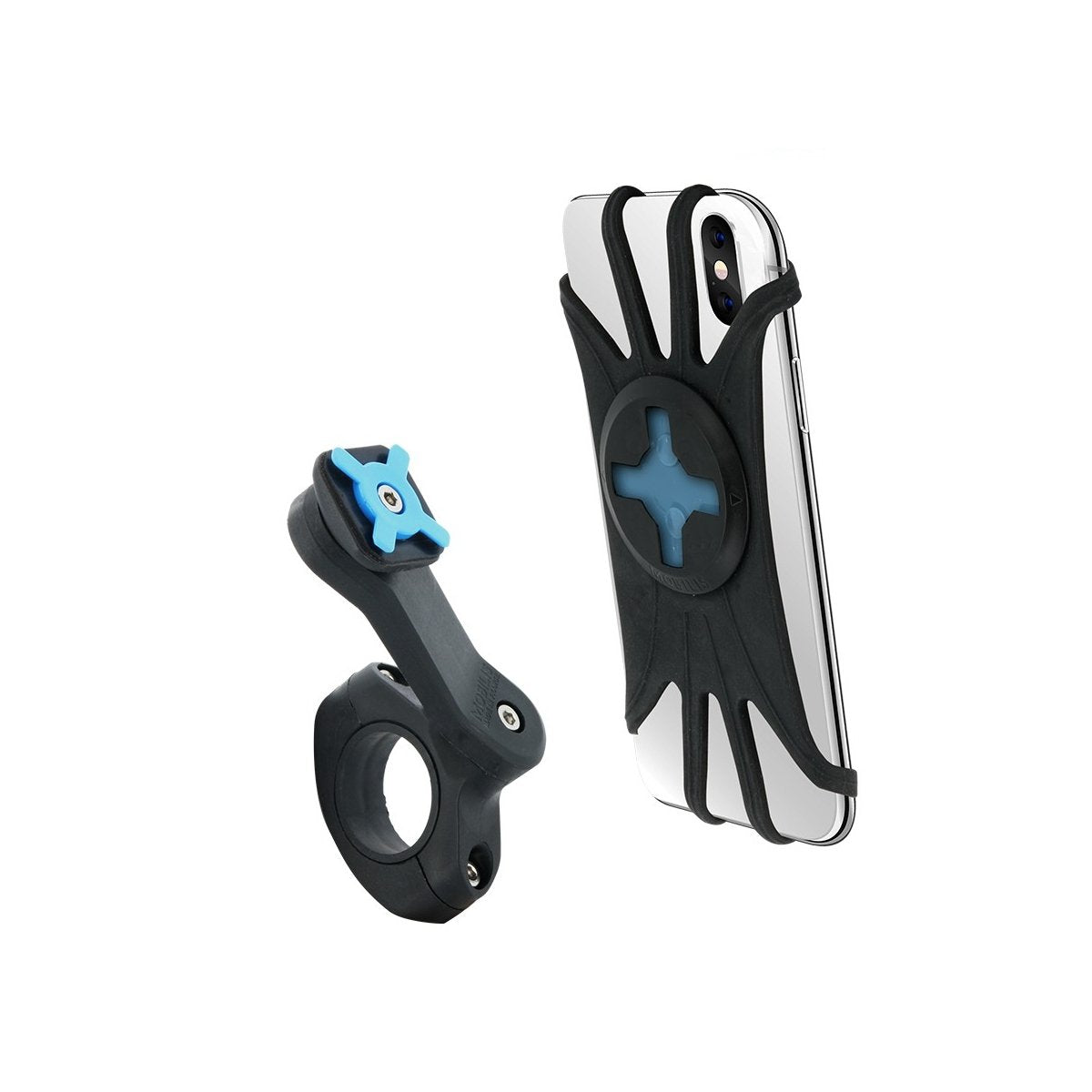 Mobilis 044026 Soporte Pasivo Smartphone Para Bicicleta, Patinete, Motocicleta, Scooter Negro