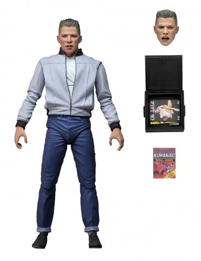 Figura Articulada Ultimate Biff Tannen Regreso Al Futuro 18cm