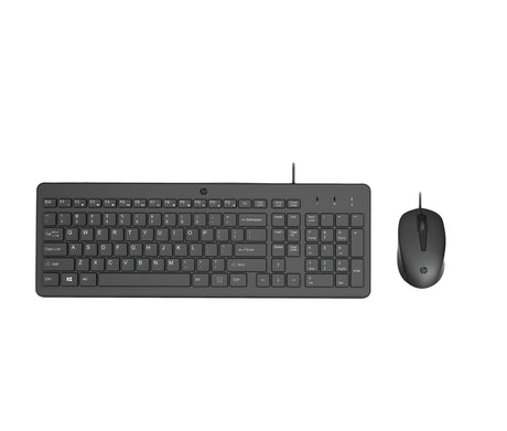EAN 0195122875527 - HP 150 Wired Mouse and Keyboard Combination teclado Ratón incluido USB Negro imagen 1