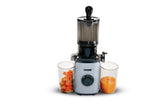 Exprimidor Sam De Lento Desollosado, Plata/Negro, 200 Vatios, Recipiente De Jugo 1 Litro 78275