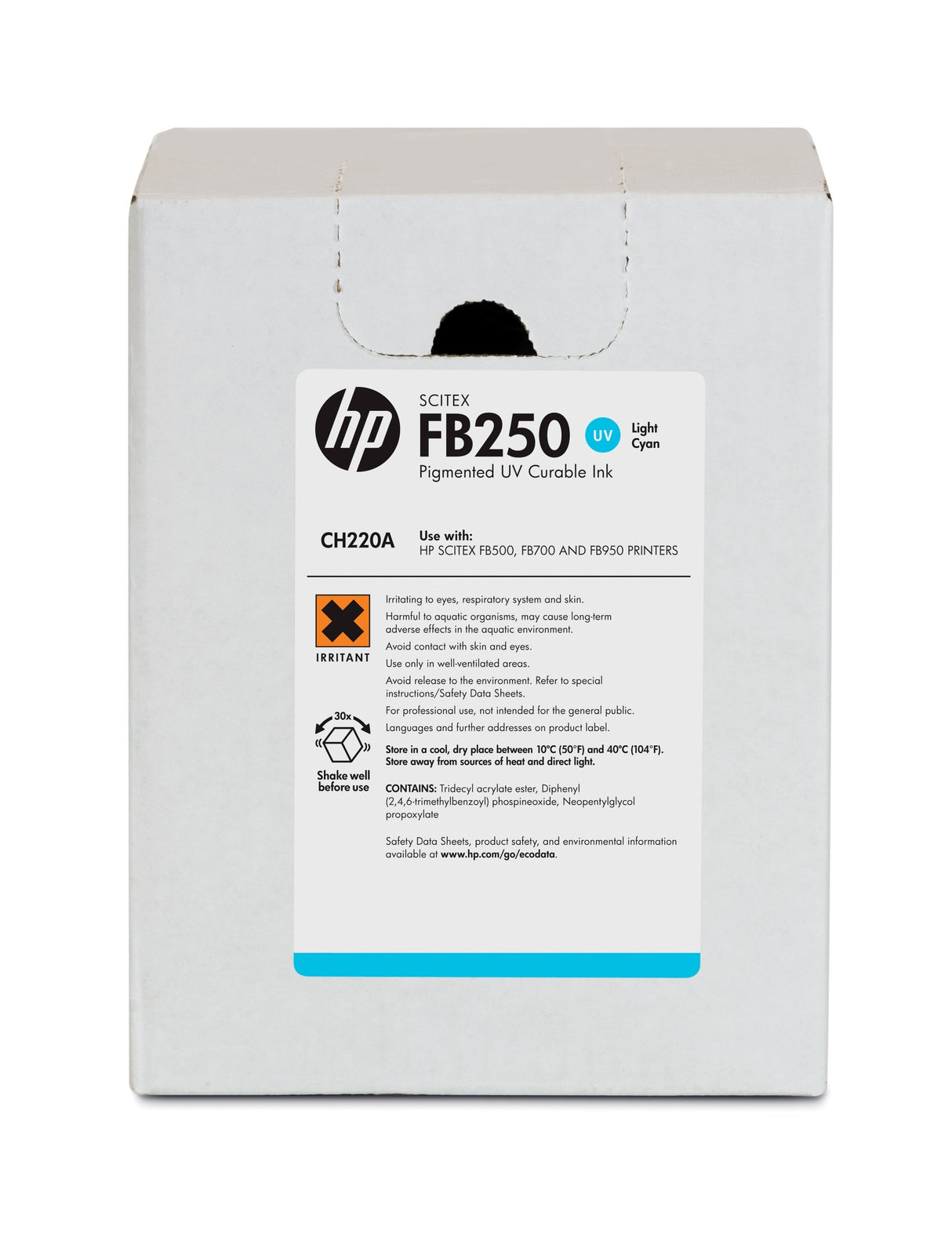 Tinta Scitex Fb250 Cian Claro 3l