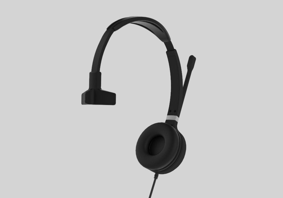 Uh36 Mono Headset Wired  Head-Band Office/Call Center