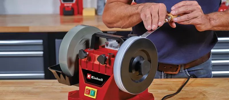 Muela Abrasiva De Cuero Einhell De 180 Mm, Muela Abrasiva Para Amoladora Húmeda Tc-Wg 200, Etc. 49507886