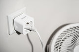 Enchufe Inteligente Savio Wi-Fi, 16a, As-01, Blanco