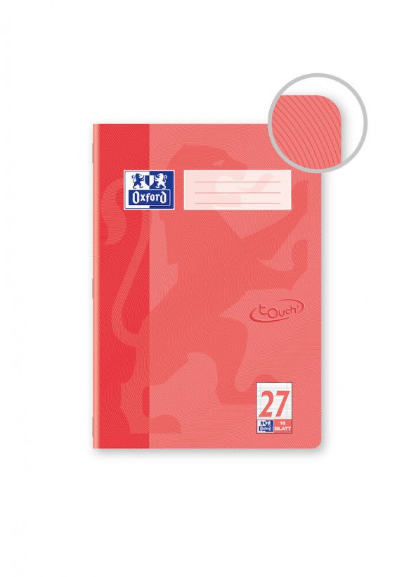 Oxford Touch Cuaderno Escolar A4 L. 27 Koralle 15 Ud. - Material De Oficina - A4