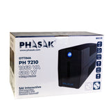 Sai Línea Interactiva Phasak Ottima 1060 Va Interactive 1060va-600w 2 Salidas Formato Torre