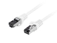 EAN 5901969440645 - Lanberg PCF8-10CU-0025-W cable de red Blanco 0,25 m Cat8.1 S/FTP (S-STP) imagen 1