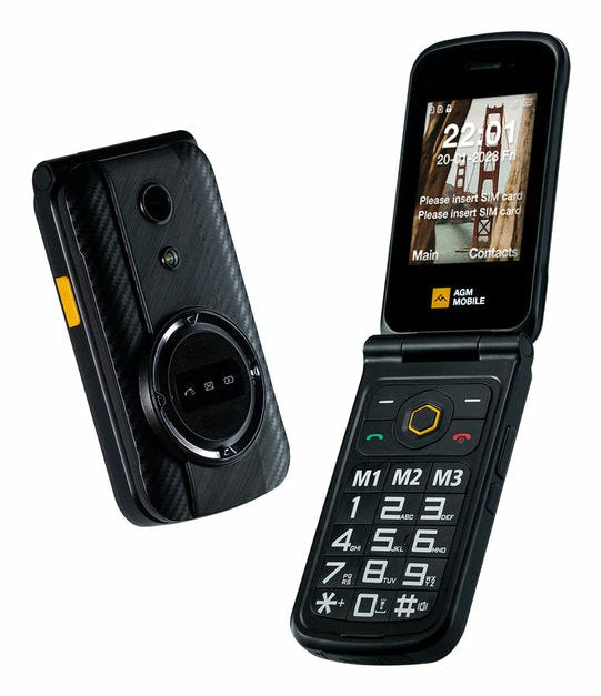 EAN 6934663603992 - AGM M8 FLIP 7,11 cm (2.8") 162 g Negro imagen 1