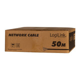 Logilink Cat.7 1000 Mhz Installation Cable 23 Awg S Ftp, 50m Duplex, Naranja