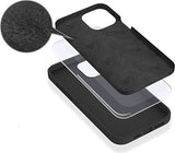 Infinite Riga Iphone 14 - Silicone Case Black 100% - Recycled Silicone - Warranty: 24m