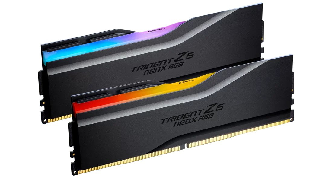 G.Skill Dimm 32 Gb Ddr5-6000 (2x 16 Gb) Dual-Kit (Negro, F5-6000a3636f16gx2-Tz5nxrk, Trident Z5 Neo X Rgb) F5-6000a3636f16gx2-Tz5nxrk