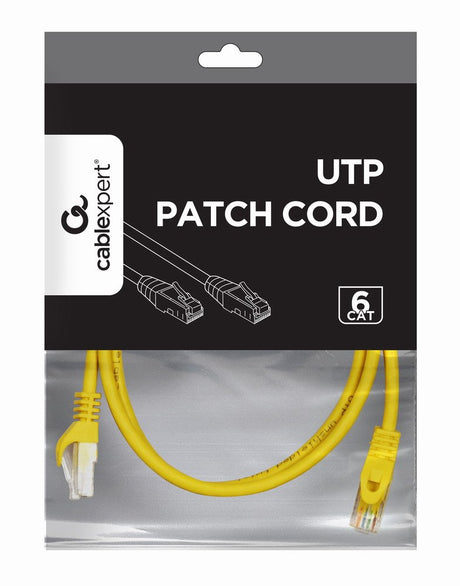 EAN 8716309127011 - Gembird PP6U-1.5M/Y cable de red Amarillo 1,5 m Cat6 U/UTP (UTP) imagen 3