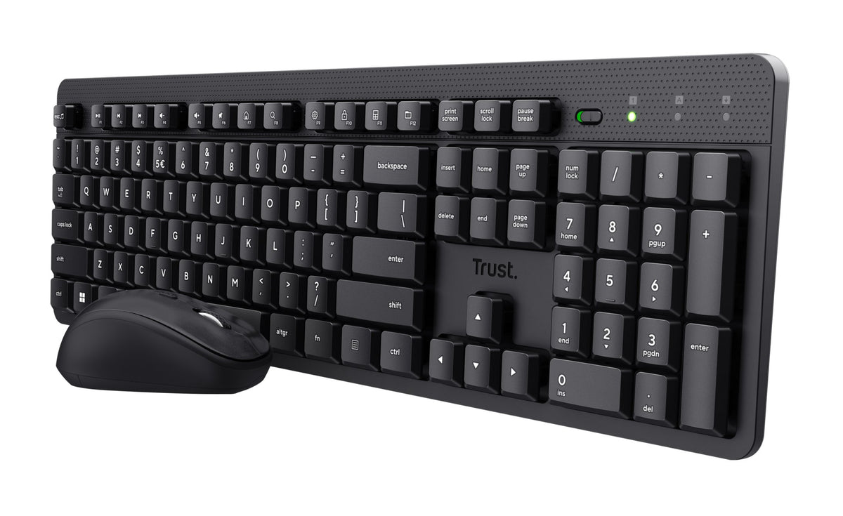 EAN 8713439250213 - Trust Ody II teclado Ratón incluido Oficina RF inalámbrico QWERTZ Alemán Negro imagen 1