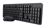 Teclado Trust Ody Ii De Membrana Inalámbrico Con Ratón Incluido Y Perfil Bajo
