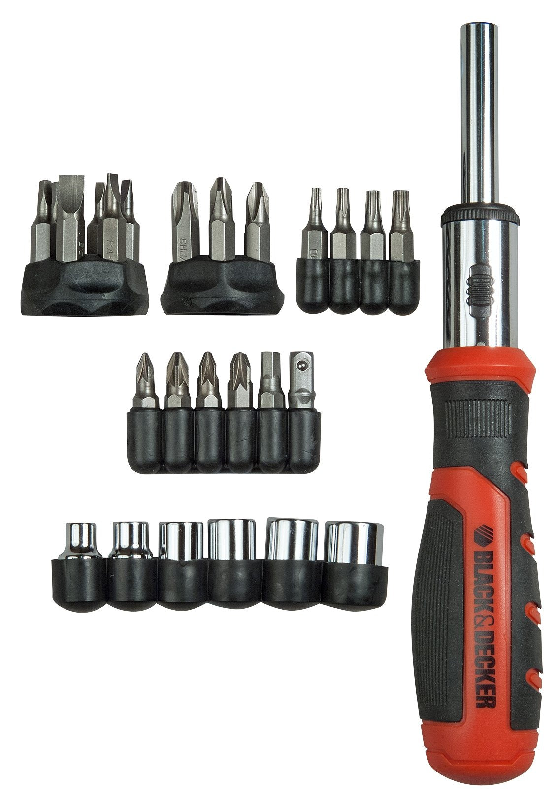 Juego Multipuntas Con Carraca 29 Piezas Bdht0-62130 Black+Decker