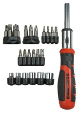Juego Multipuntas Con Carraca 29 Piezas Bdht0-62130 Black+Decker