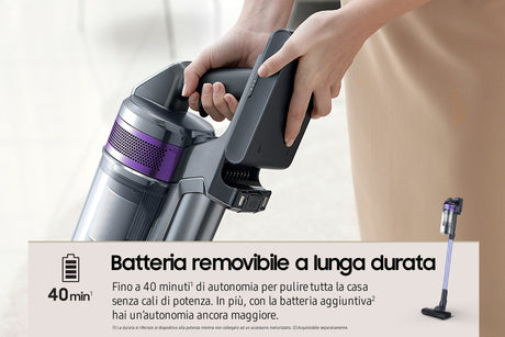 EAN 8806092158856 - Samsung VS15A6031R4 Aspiradora escoba Batería Secar Sin bolsa 0,8 L Negro imagen 8