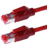 Draka Cable De Red S/Ftp Cat 6a Hq Tm21 (Eia/Tia) Rojo 0,3m