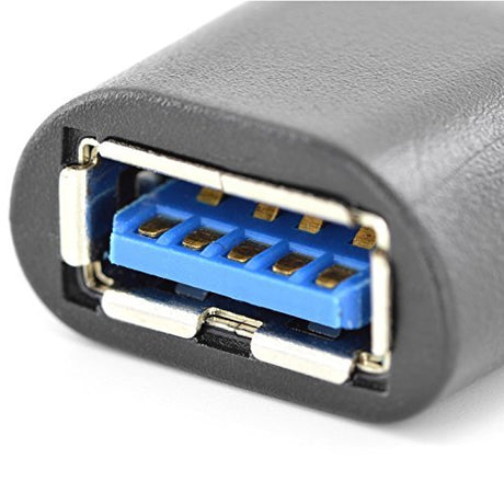 EAN 8056045878311 - Ewent EW-100518-000-N-P cambiador de género para cable USB 3.1 Type C USB 3.1 Type A Negro imagen 3