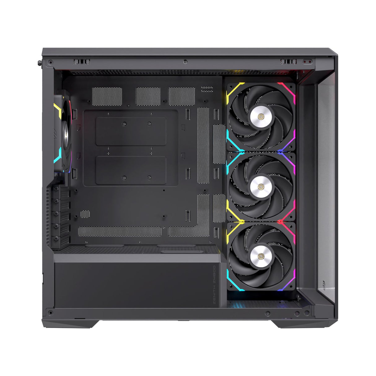 EAN 6977277368963 - Einarex EXCS-ZM-800R-B carcasa de ordenador Midi Tower Negro imagen 3