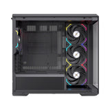 EAN 6977277368963 - Einarex EXCS-ZM-800R-B carcasa de ordenador Midi Tower Negro imagen 3