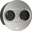 EAN 4057298128974 - Bachmann 946.004 toma de corriente Type F + USB A + USB C Acero inoxidable imagen 1