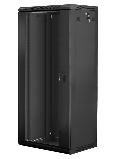 EAN 5901969403299 - Lanberg WF01-6427-10B armario rack 27U Bastidor de pared Negro imagen 1