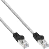 Cable De Red Inline Sf/Utp Cat.5e Transparente 1m
