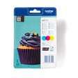 EAN 5014047563195 - Brother LC123RBWBP cartucho de tinta 3 pieza(s) Original Cian, Magenta, Amarillo imagen 1