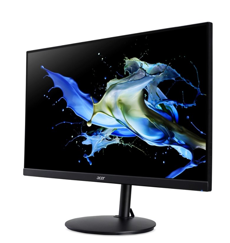 Monitor  Acer Cb242y Ebmiprx Cb2 Series Led 24" (23.8" Visible) 1920 X 1080 Full Hd (1080p) @ 100 Hz Ips 250 Cd/M² 1000:1 1 Ms Hdmi Vga Displayport Altavoces Negro