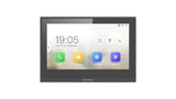 EAN 6931847188214 - Hikvision DS-KH6351-WTE1(O-STD) sistema de intercomunicación de video 17,8 cm (7") Negro imagen 1